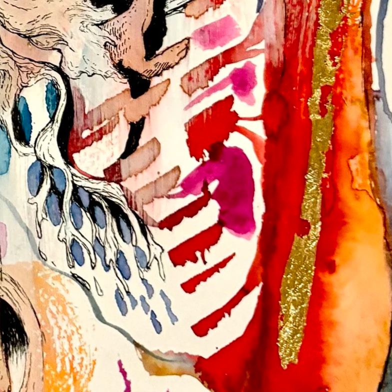 SketchPoetic Painting - Living Canvas Foundation