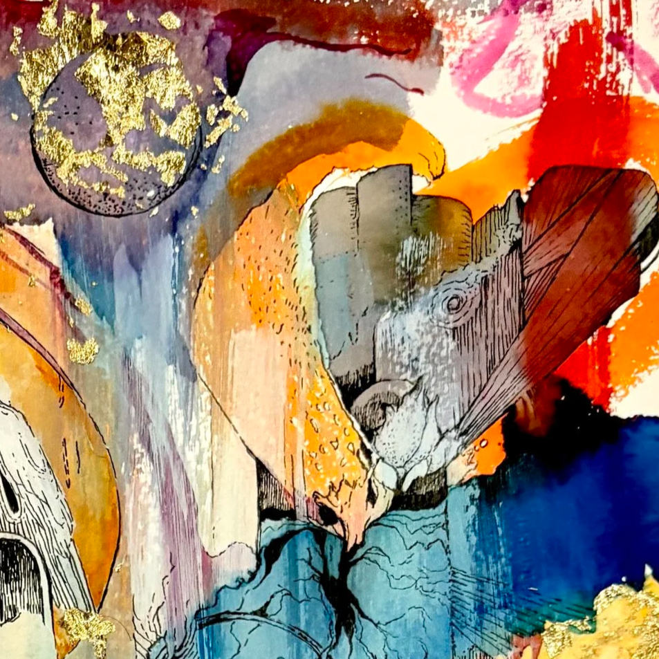 SketchPoetic Painting - Living Canvas Foundation
