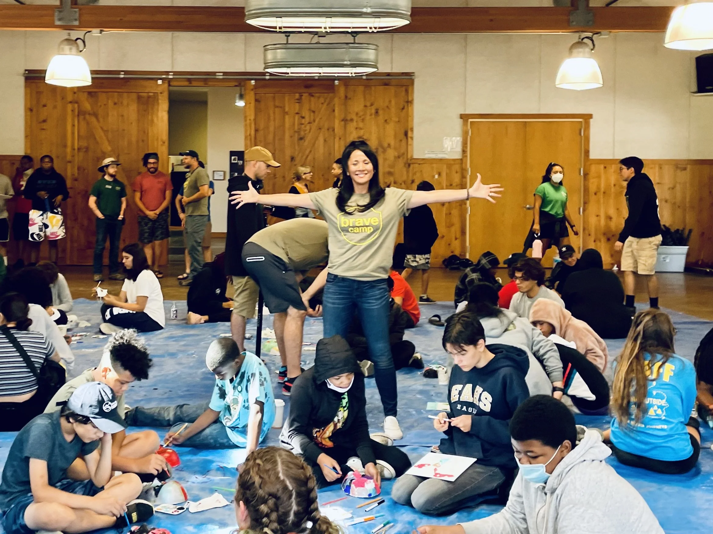 SketchPoetic Workshop - Brave Camp -  Living Canvas Foundation