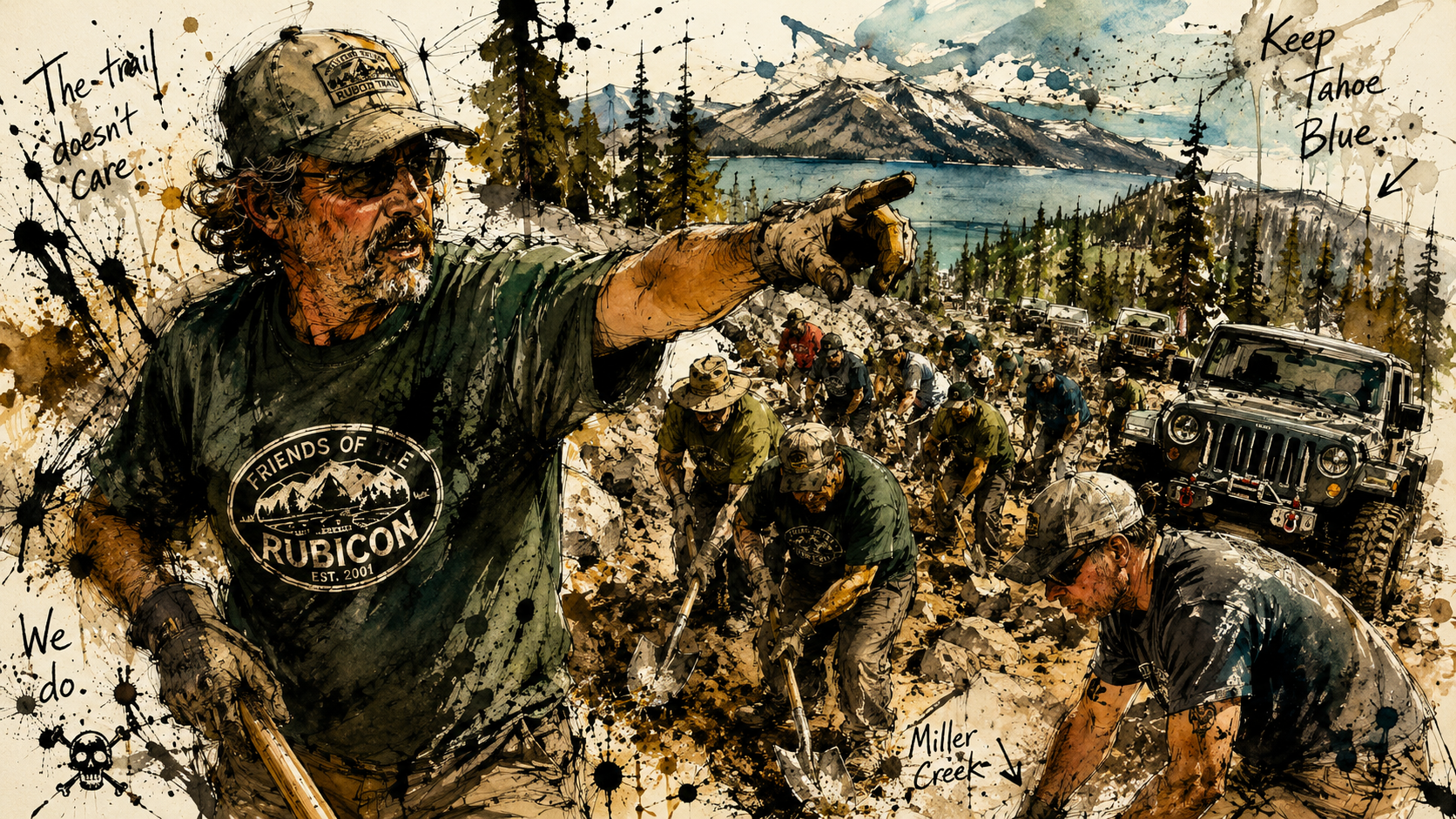 Granite, Water, and Shovels: Lessons from the Rubicon Trail
