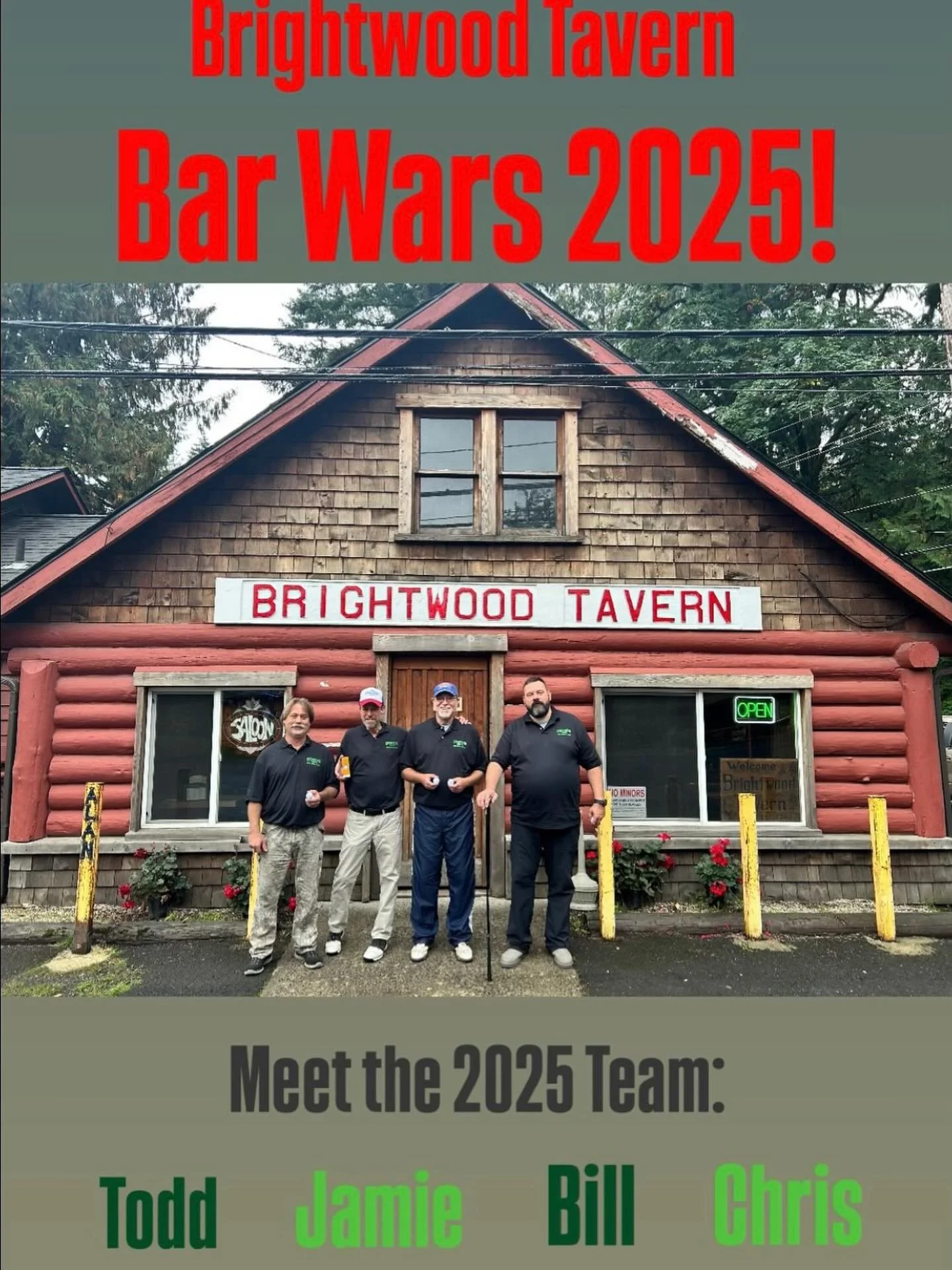 2025 Bar Wars Golf Tournament!