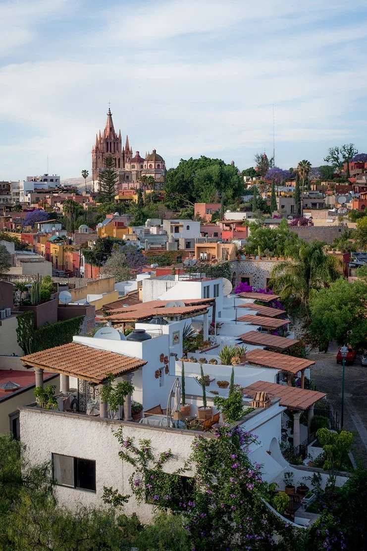 Fotografía área de San Miguel de Allende