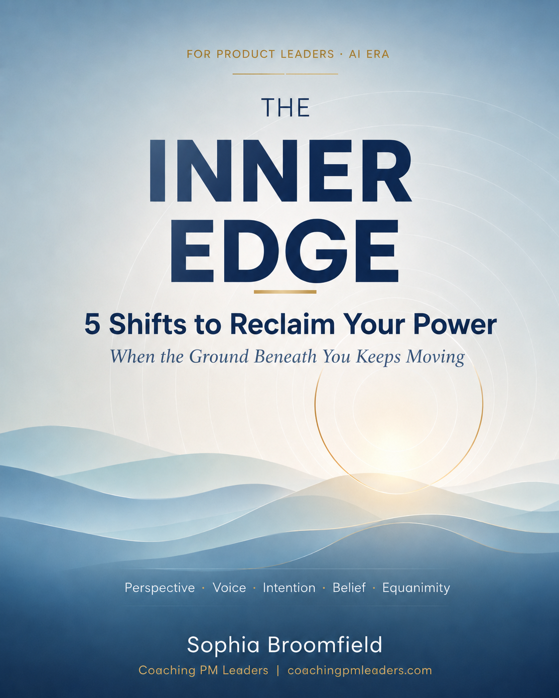  The Inner Edge guide cover: 5 Shifts to Reclaim Your Power for Product Leaders