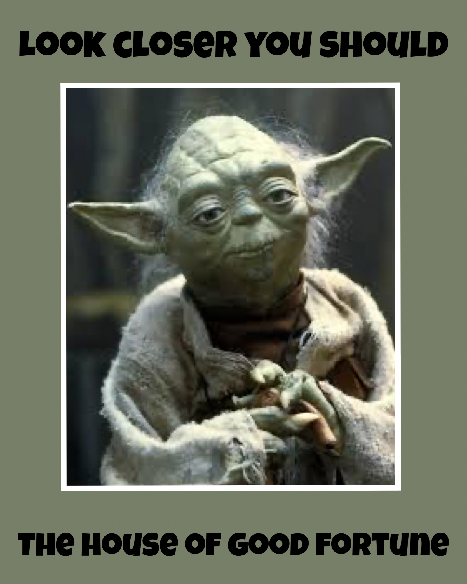 Yoda, Patron Saint of Longevity
