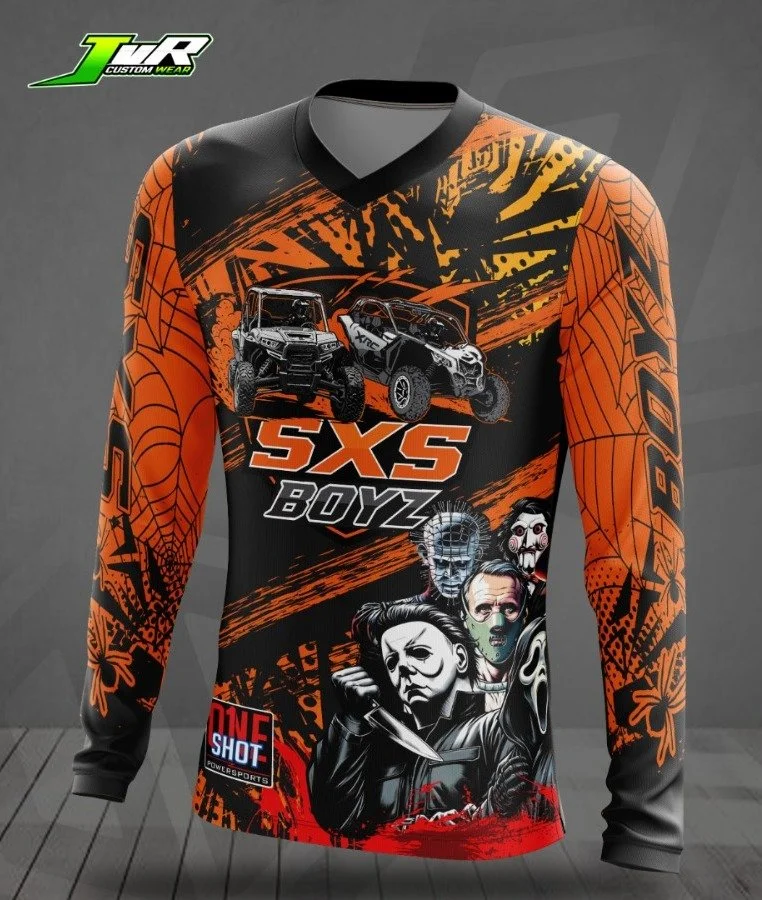 🎃 Halloween is creeping up fast!
Don&rsquo;t get ghosted by late orders&mdash;lock in your 100% custom full-print jerseys now!
👻 Fade-free, wrinkle-proof, quick-dry comfort with spooky-fast turnaround: 7&ndash;10 business days after design approval
