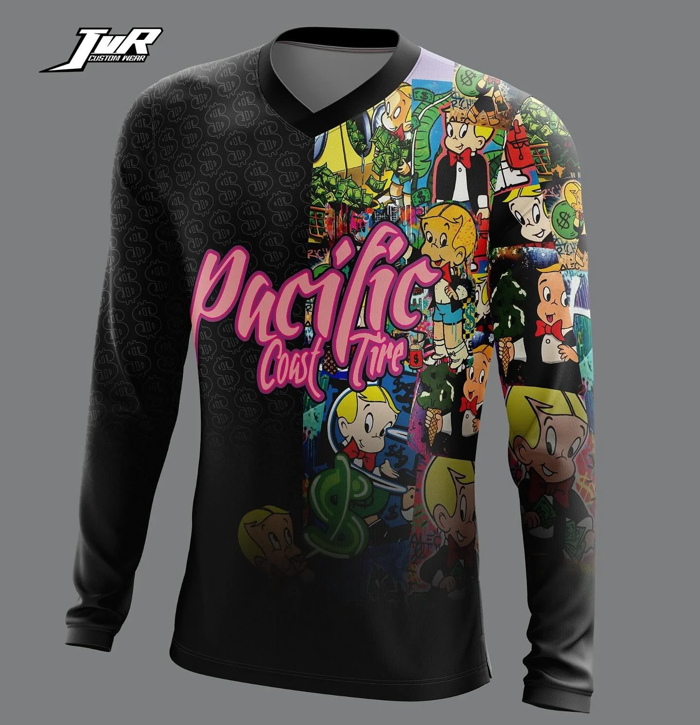 Pacific Coast Tire 💸💰

Richie Rich theme jersey! Customize your now ⚡️