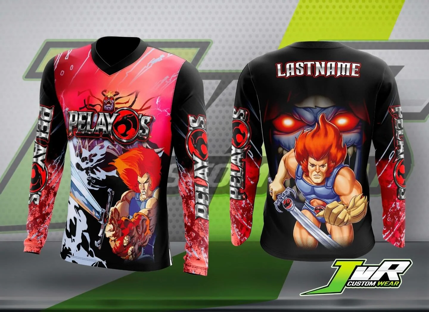 Customize your jersey with your favorite characters and make it unique ☄️