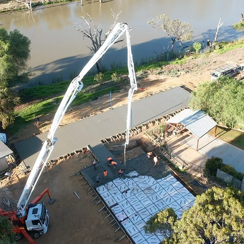 An early start this morning at our #bythecreek project. Can&rsquo;t wait to see this home come to life.
