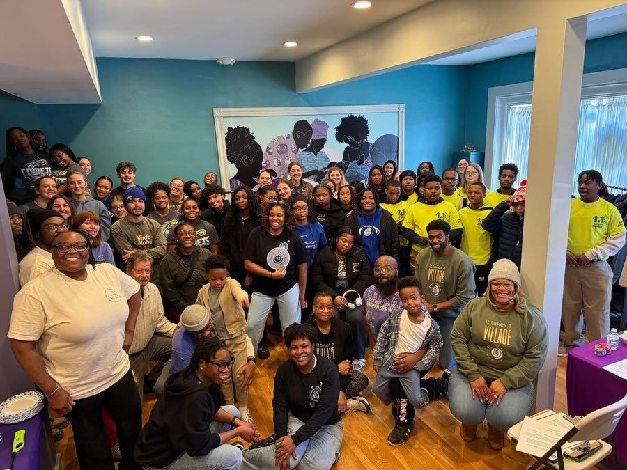 Appreciate @uzazivillage for engaging our next generation of community servants and getting a lot of good work done.

And shoutout to @topknotchveganvittles for the best bbq jack fruit sandwich I&rsquo;ve ever had!!