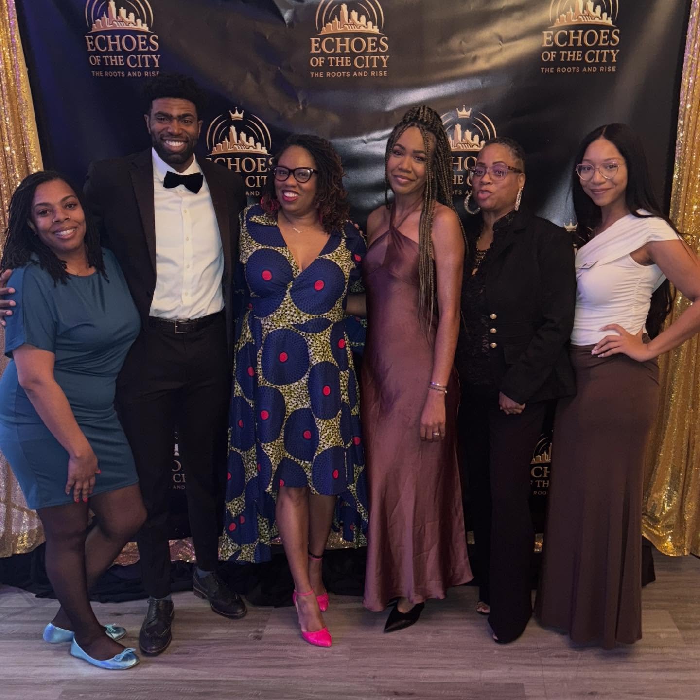 I had a great time attending the @echoesofthecitykc Roots and Rise Gala celebrating some of Kansas City&rsquo;s incredible Black voices and leaders. It was especially meaningful to share the evening with members of the team behind Uzazi Village, whos