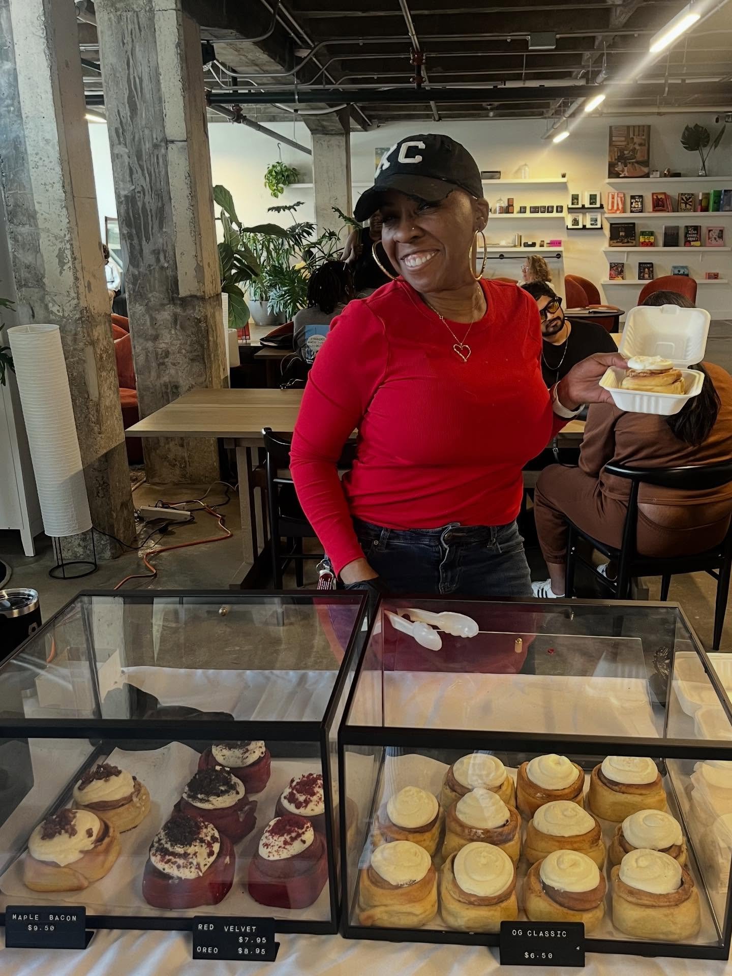 Meet Catherine! She&rsquo;s the owner of Baker&rsquo;s Table and the mastermind behind some of the best cinnamon rolls (and maple bacon cheddar biscuits) I&rsquo;ve had in the Kansas City area. She&rsquo;ll be hosting one last pop-up this month at Go