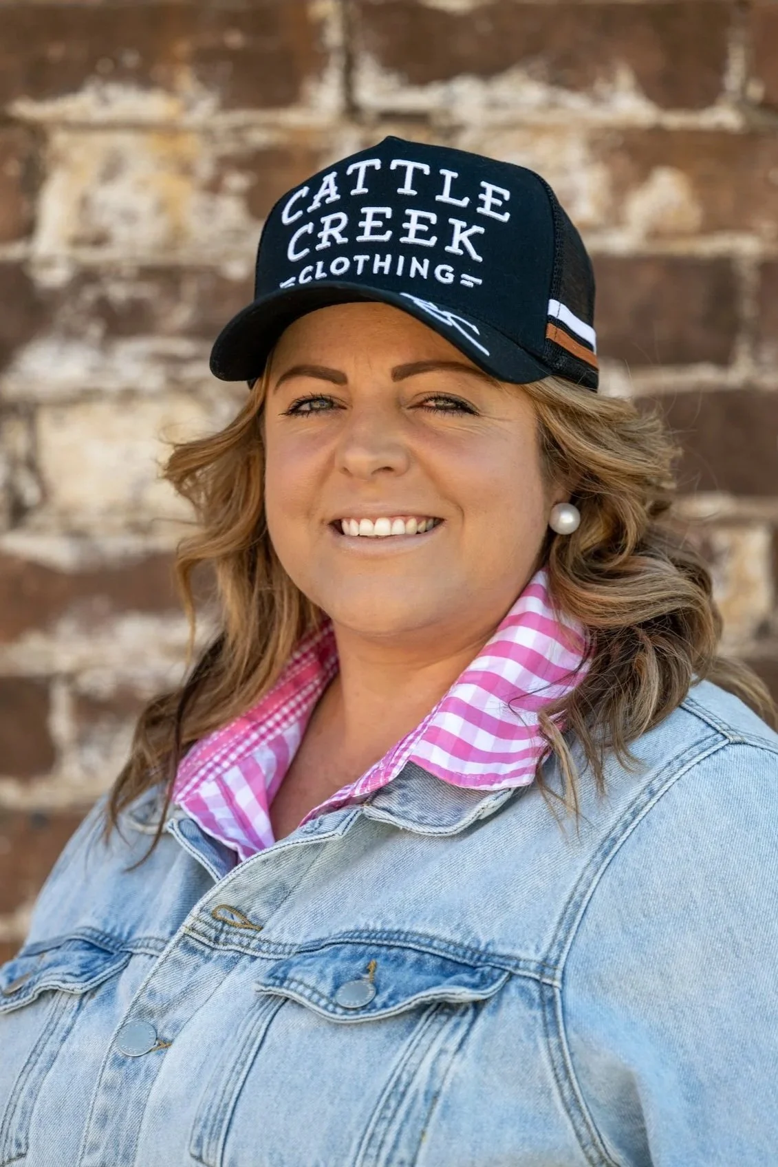 3C Trucker Cap in Black & White