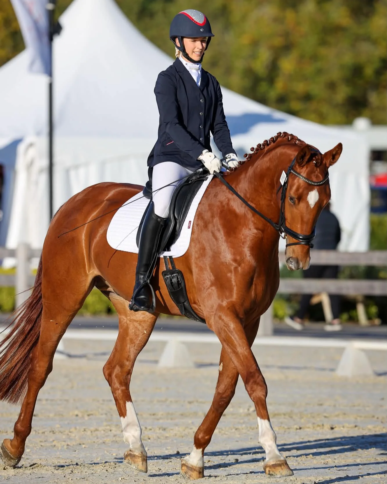 Charley and Copper, Dressage