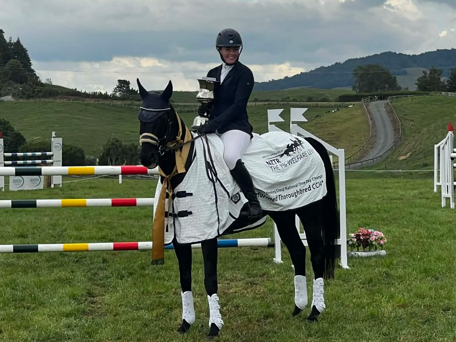 Carys and Patrick, Eventing