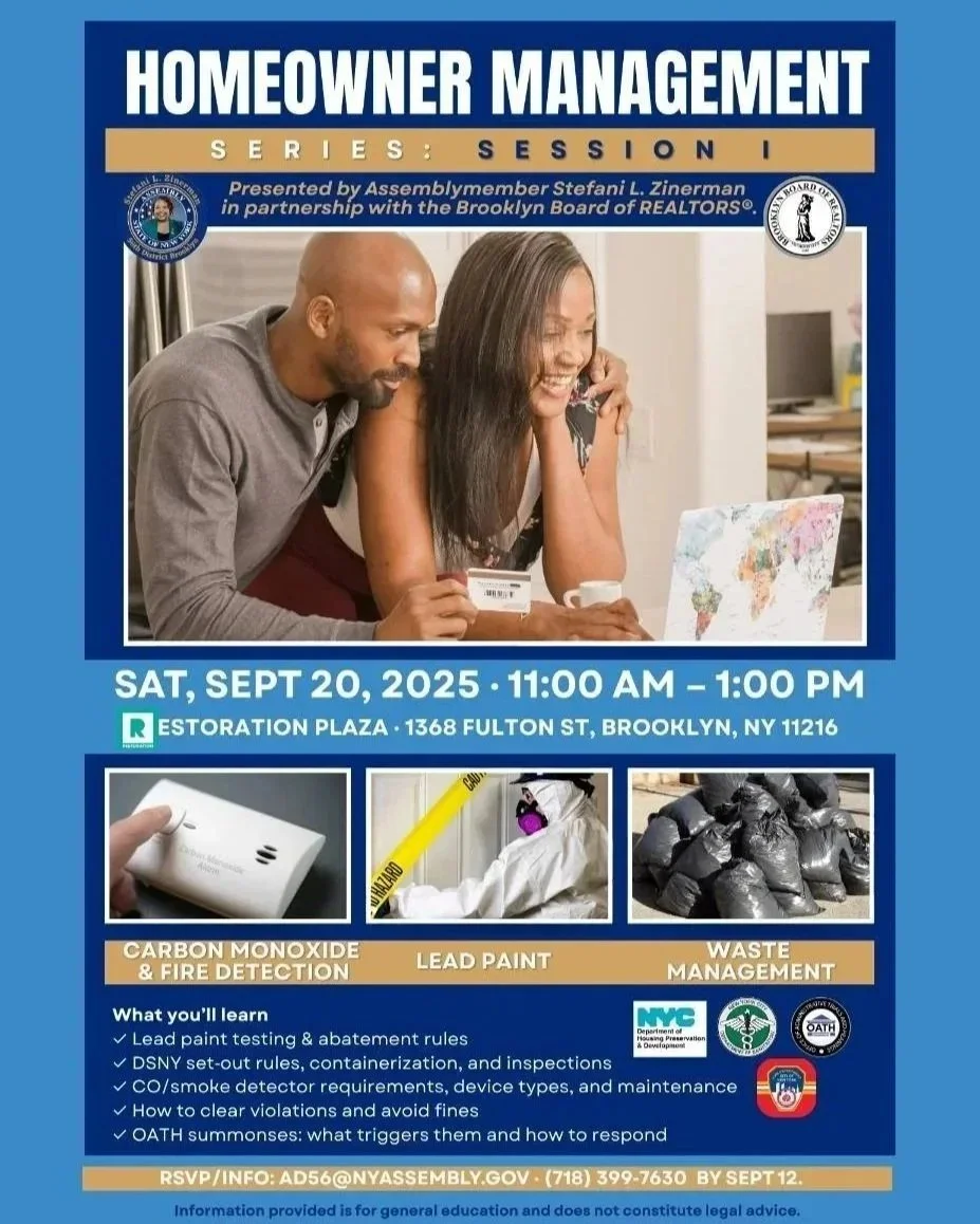Homeowner Management Workshop