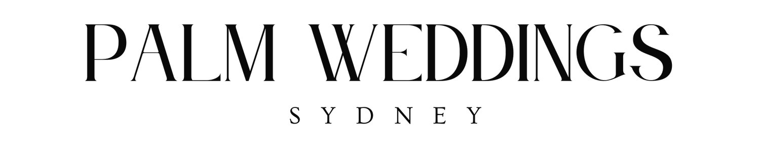 Palm Wedding Sydney