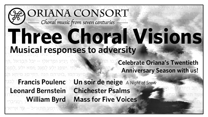 Spring 2015 - Three Choral Visions: Musical responses to adversity