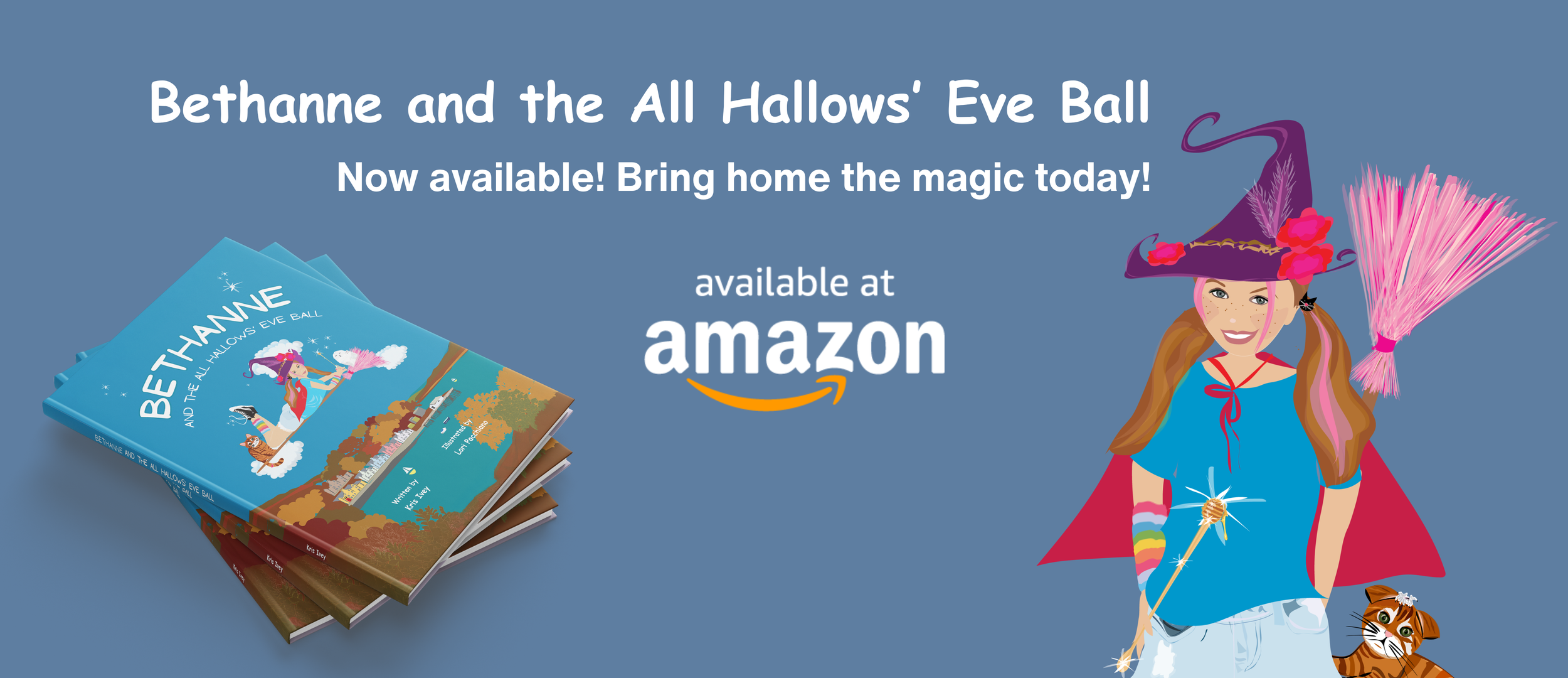 Bethanne and the All Hallows’ Eve Ball, a magical rhyming Halloween book for kids about friendship, kindness, and adventure.