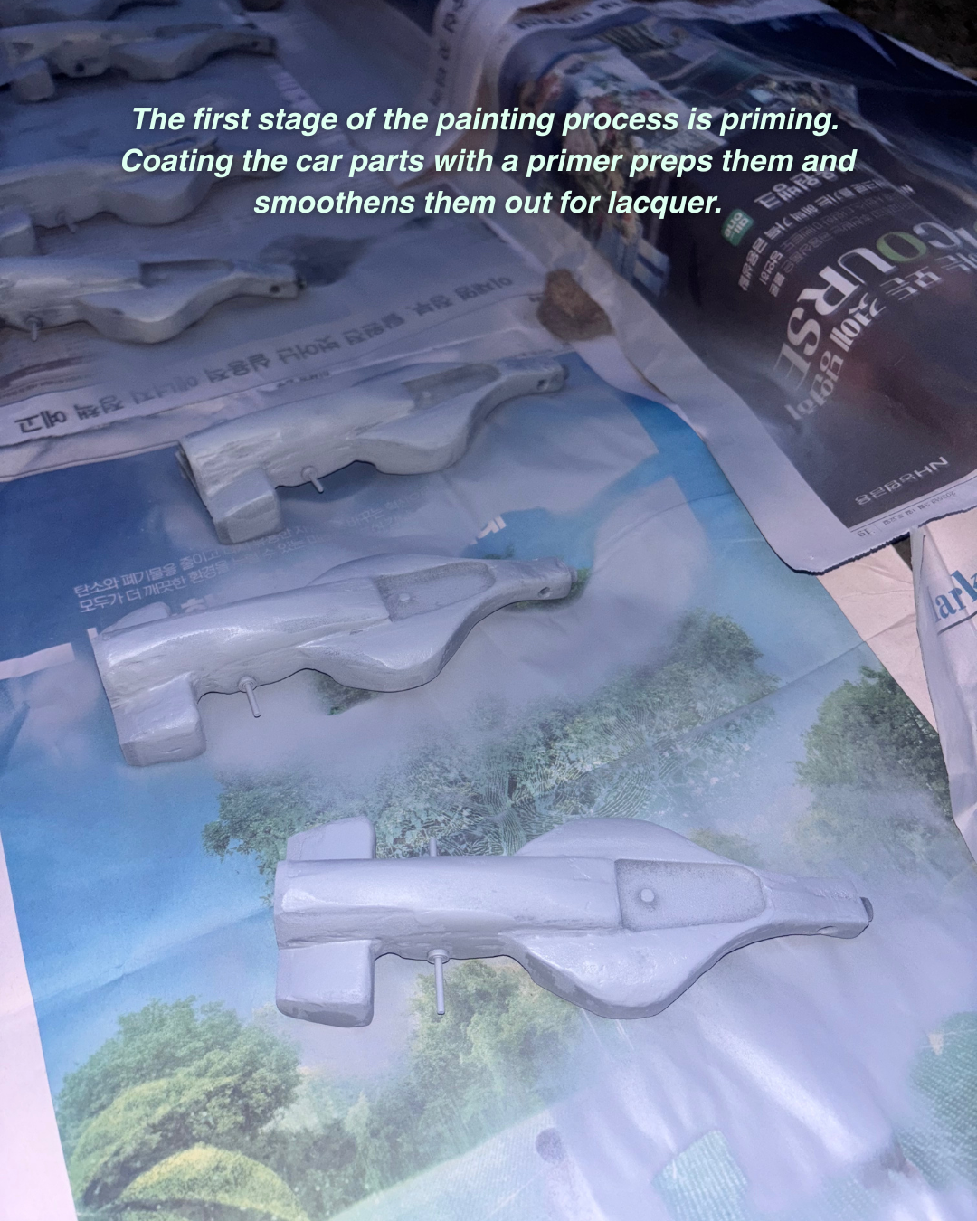 priming the car body