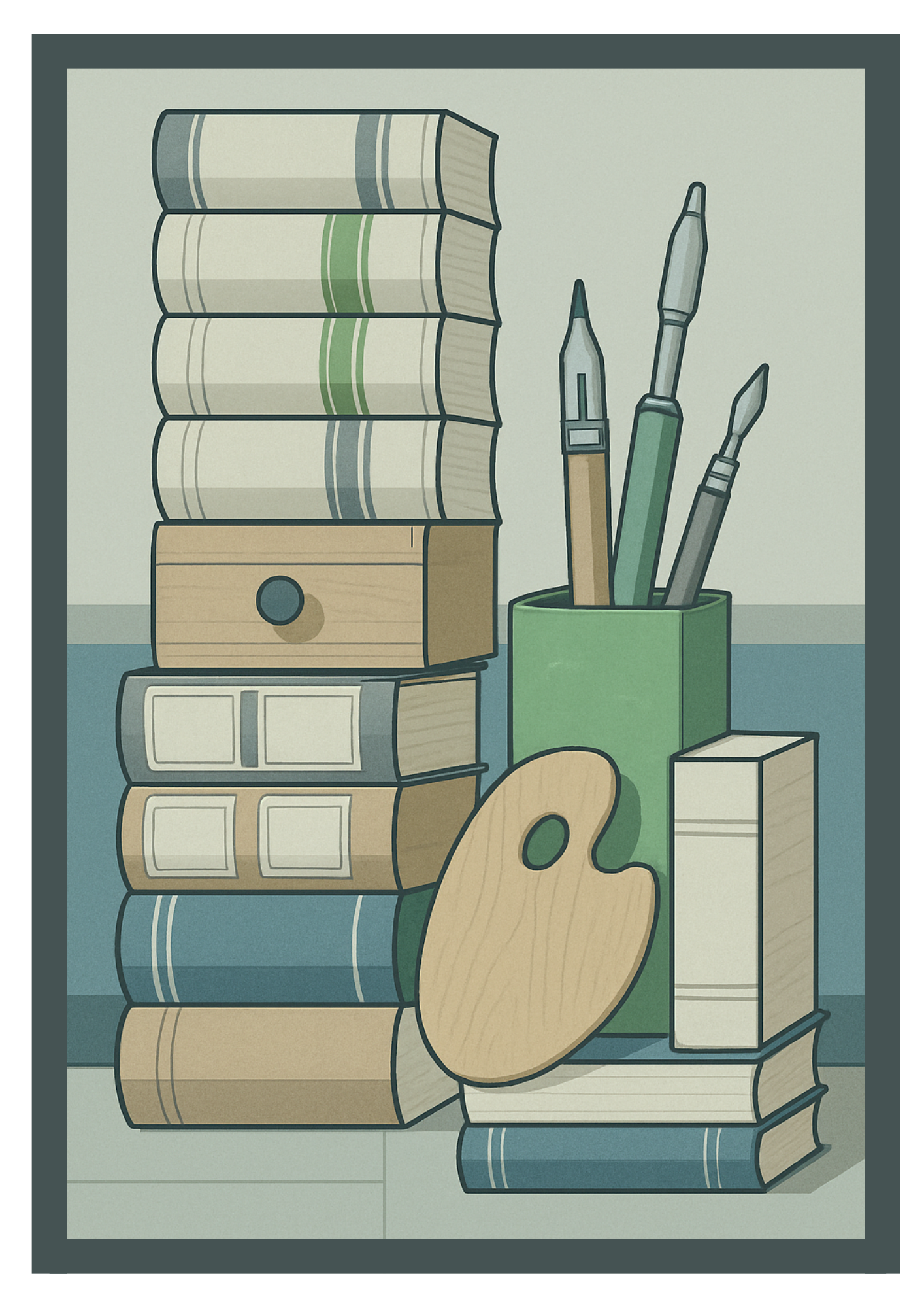 Illustration produced for our pit display walls.
