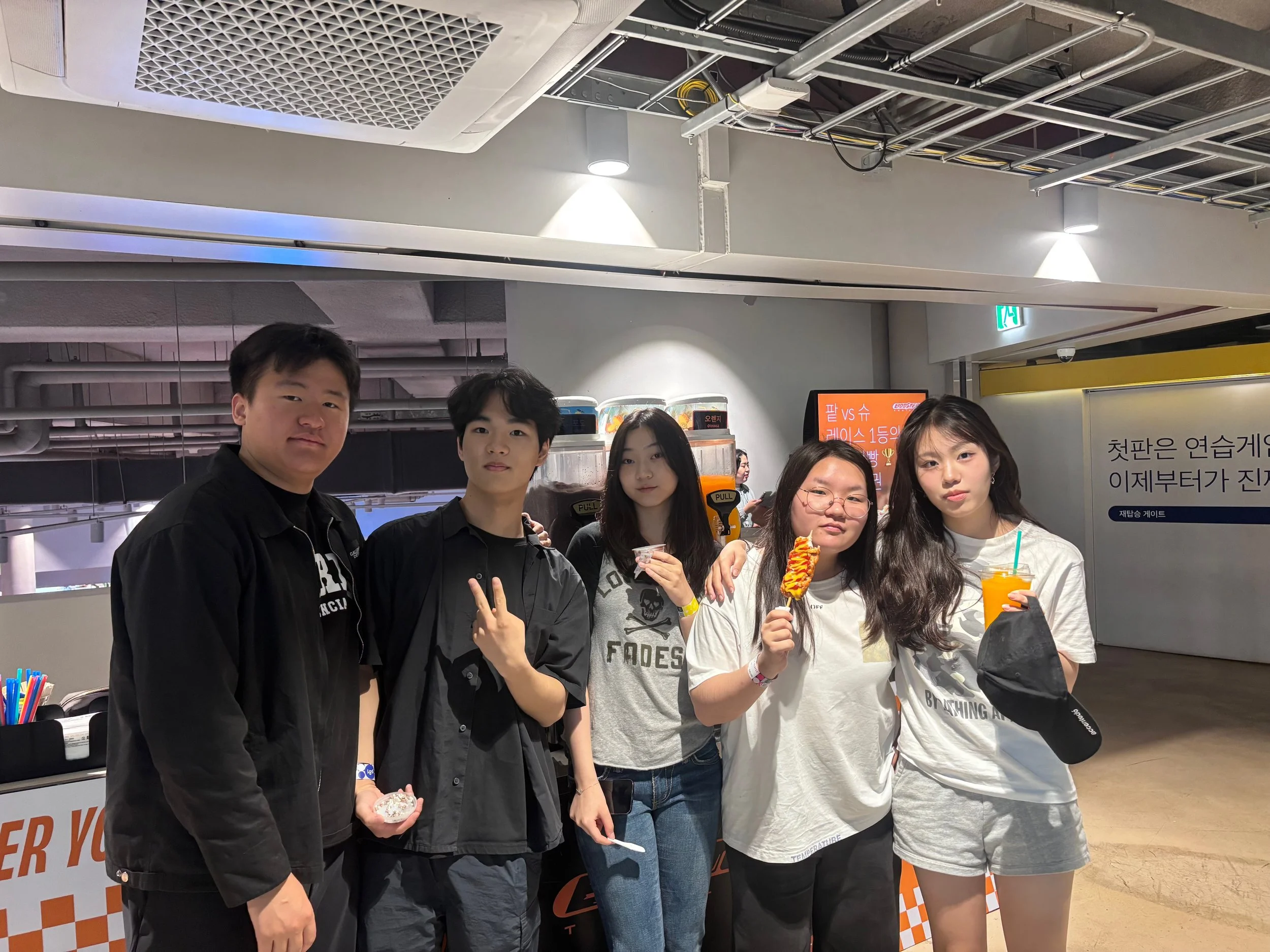 DriftX Racing members visited the 981 Park in Jeju to try out real life karting and explore motorsports in general.