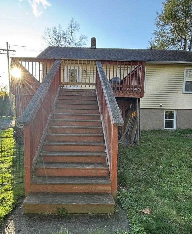 Rotted Deck in South Elm St, Wallingford