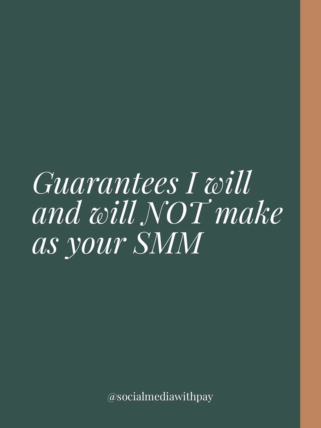 If someone’s promising instant results, run. The best marketing is built, not rushed. 
#SocialMediaManager
#MarketingStrategy
#DigitalMarketingTips
#BrandGrowth
#ContentStrategy
#OnlinePresence
#MarketingExpert
#SocialMediaTips
#BusinessGrowth
