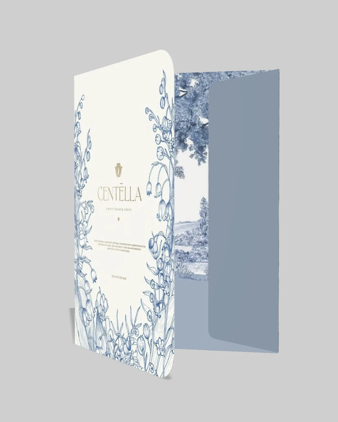 blue map print custom bali aesthetic, side