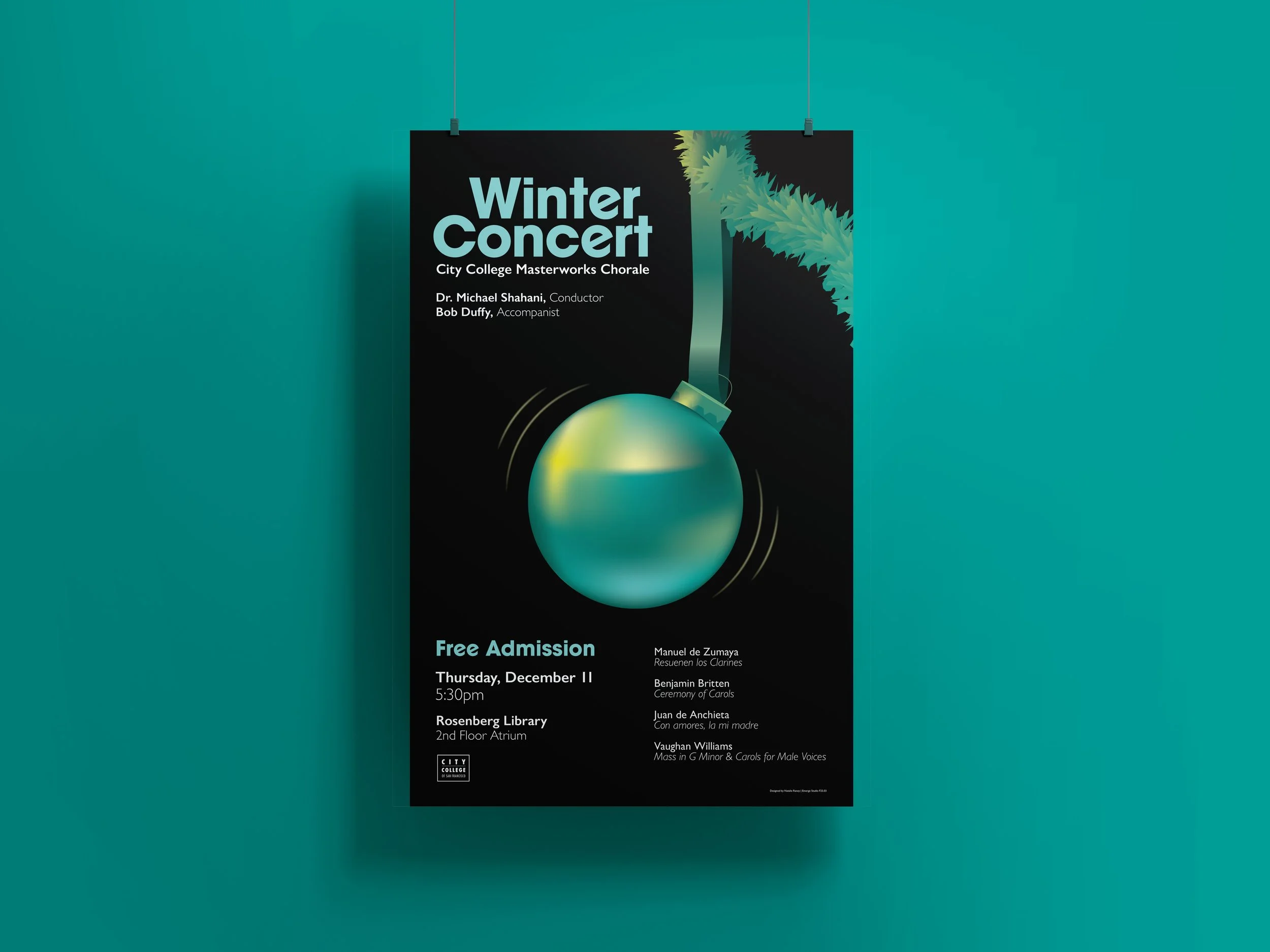 Winter Concert Poster