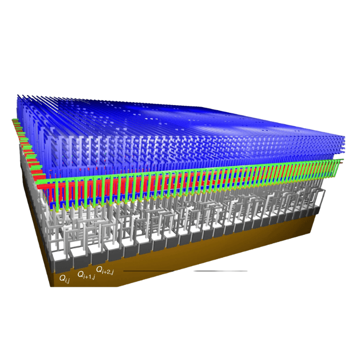 Silicon CMOS architecture for a spin-based quantum computer