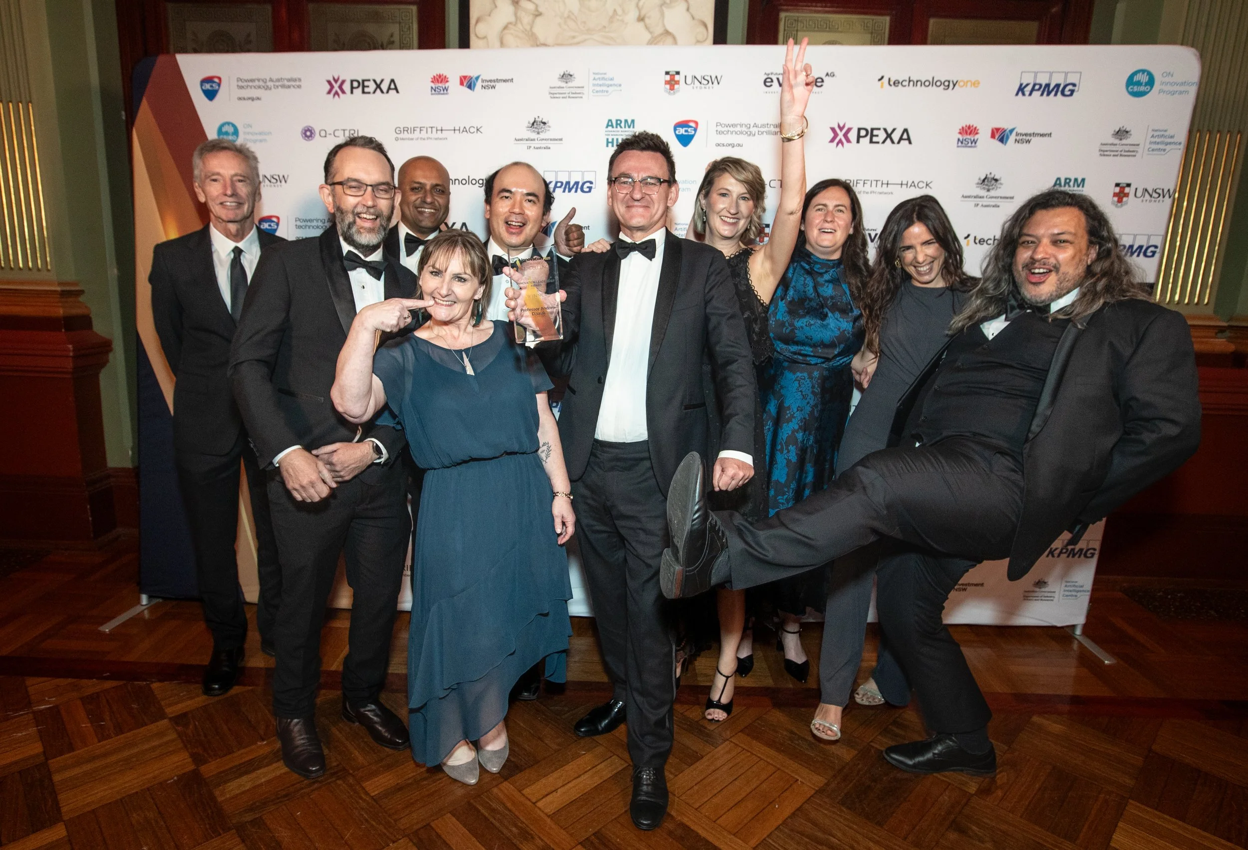 Andrew Dzurak Receives Innovation Leadership Award at InnovationAus 2025&nbsp;