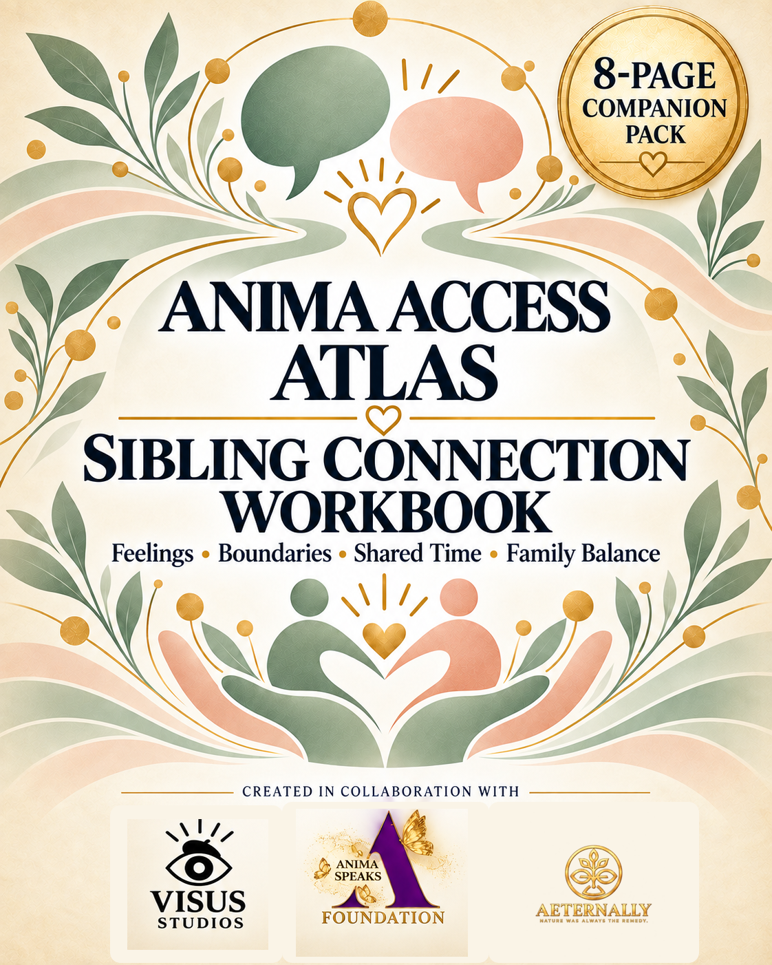 Anima Access Atlas Sibling Connection Workbook — Autism Family Support