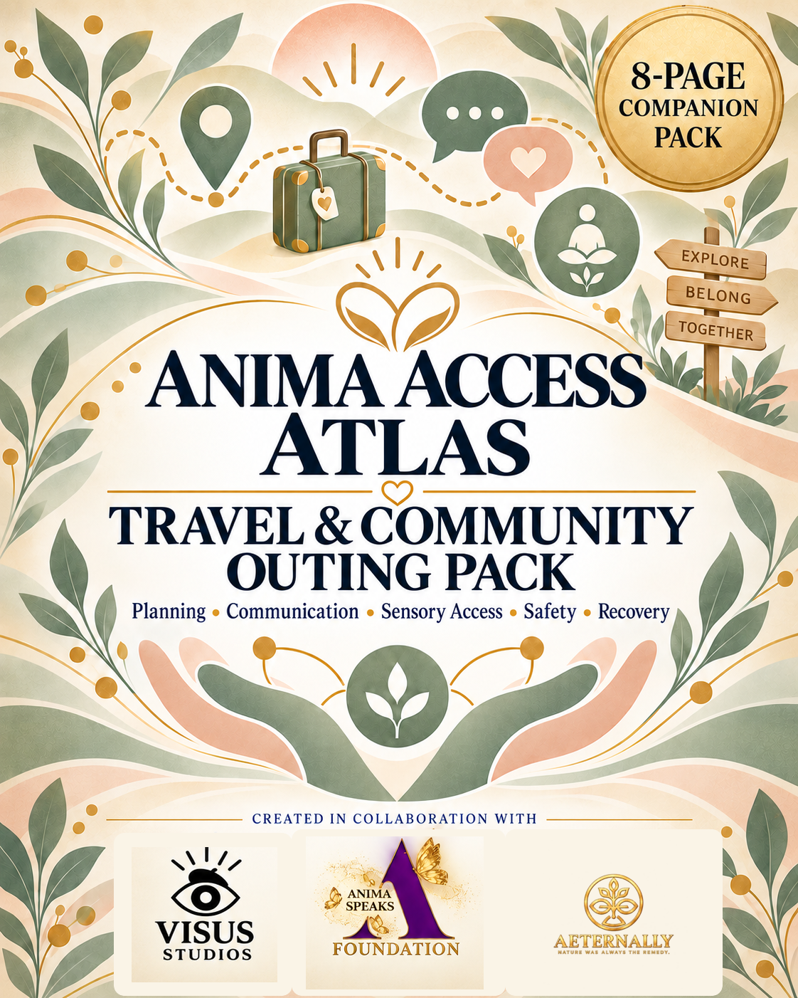 Anima Access Atlas Travel & Community Outing Pack — Autism Planning Tools