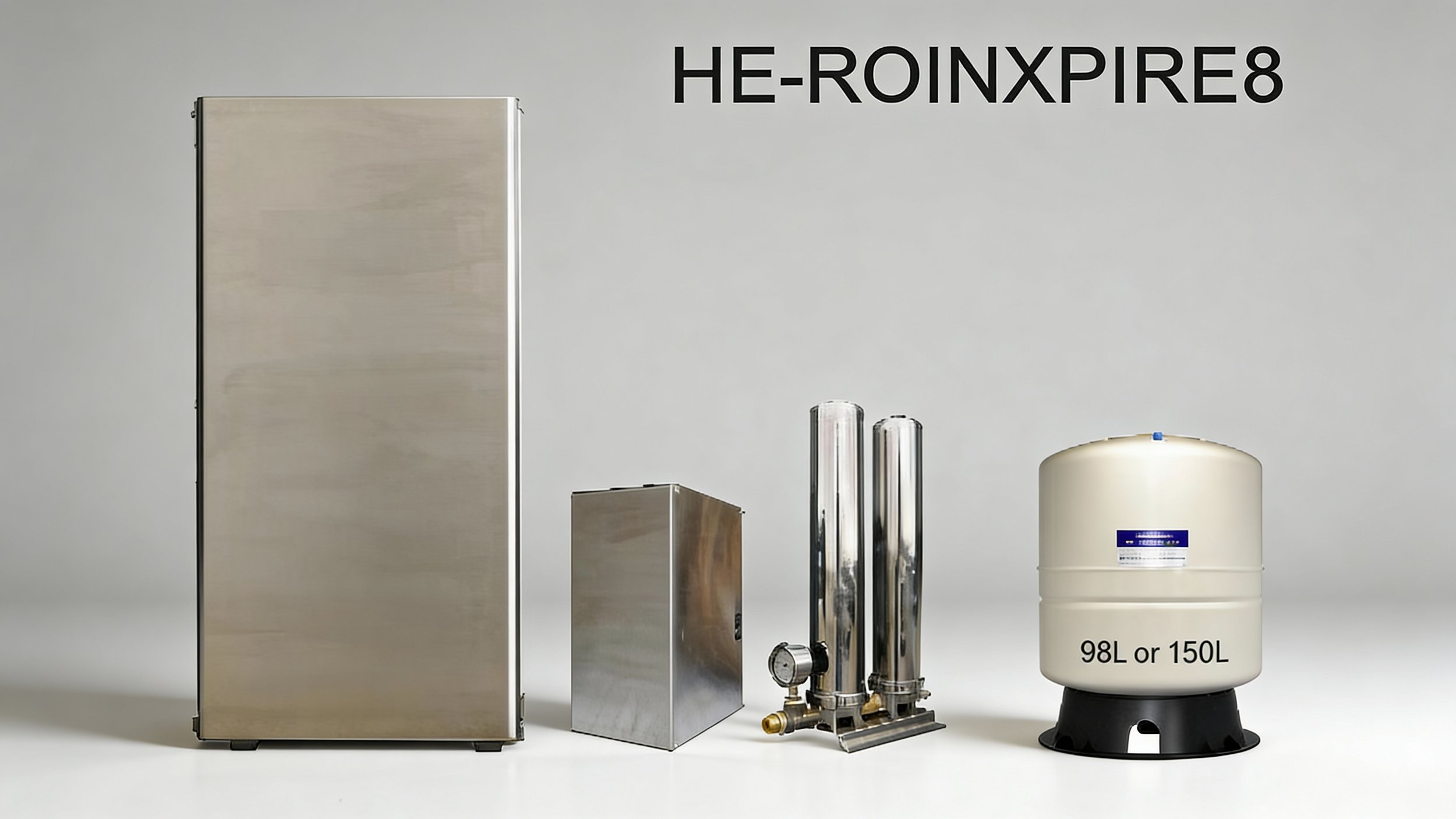 HE-RO InXspire8 RO System (For GS480RO)

Compact Australian-made RO system protecting appliances from scale, salts, and high chloride. Ideal for professional kitchens, it delivers high-capacity, reliable filtration for steaming, cooking, and washing.