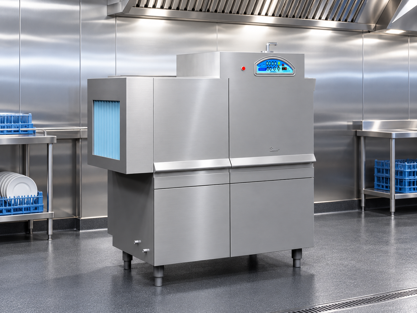 commercial conveyor dishwasher