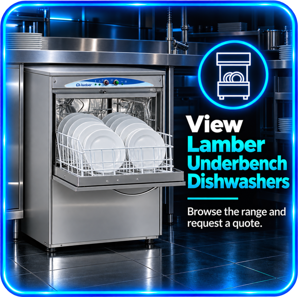 View lamber underbench dishwashers