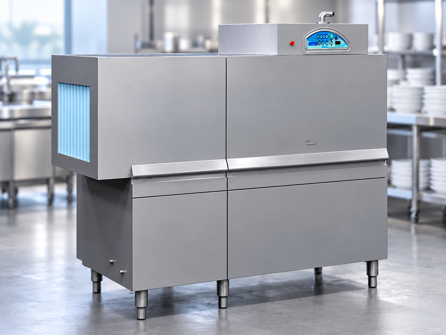 commercial conveyor dishwasher