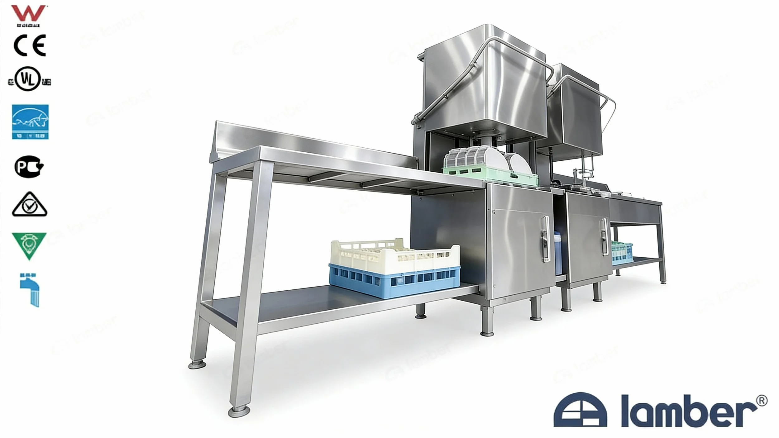 L225-DY-TW-P – Commercial Double Passthrough Dishwasher

High-capacity double passthrough dishwasher for busy kitchens. Coupled units allow full-volume operation or individual use during quieter periods. Designed for 2880 plates/hour, it delivers fas