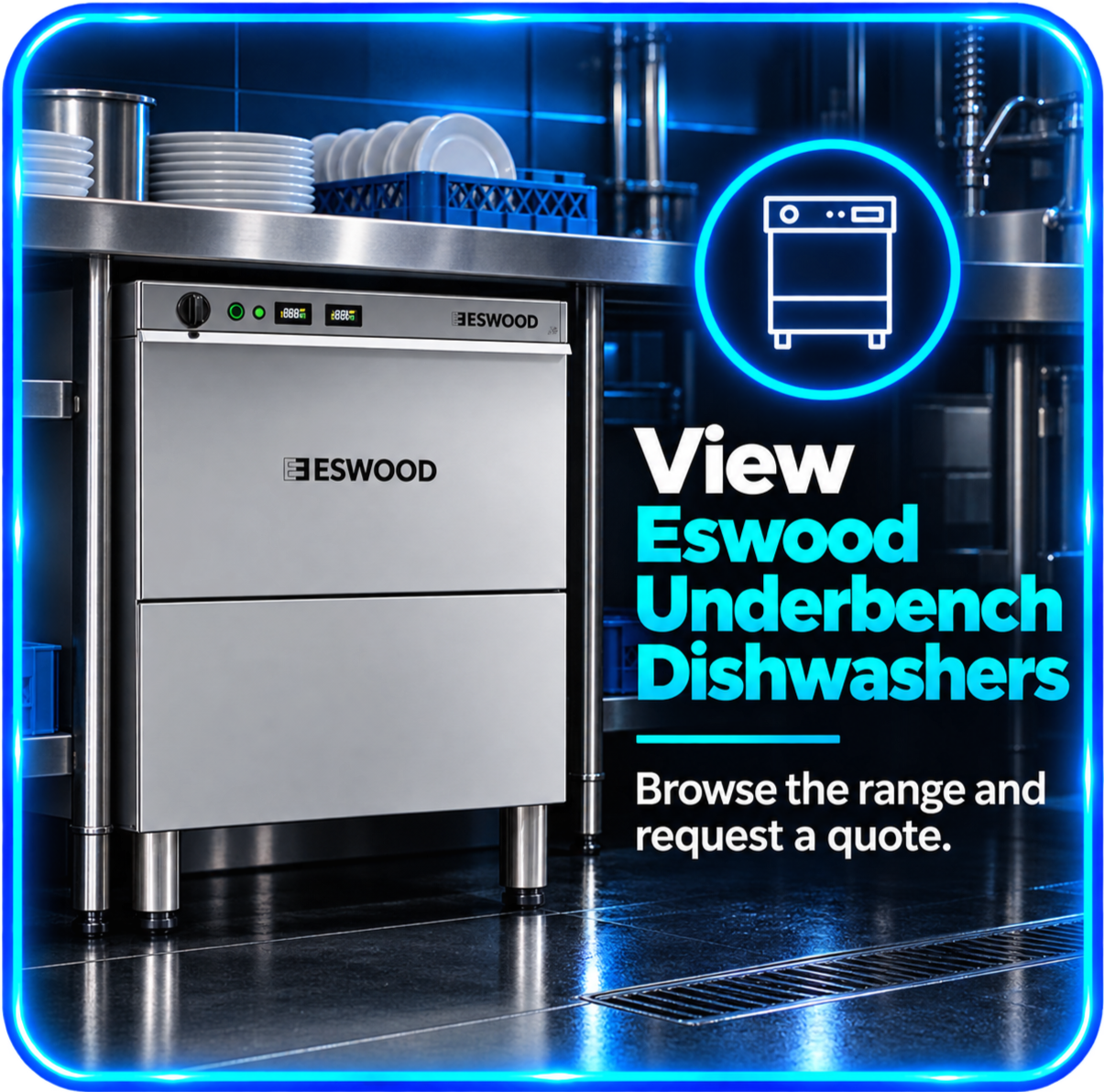 View Eswood underbench dishwashers