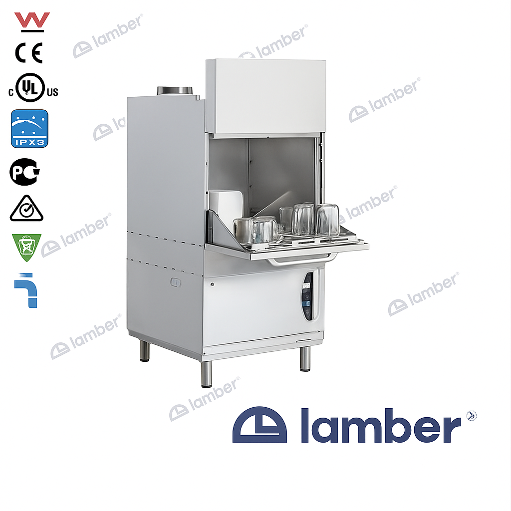LP6-DY Commercial Potwasher – 20 Baskets/Hour

Front-loading, heavy-duty potwasher with stainless steel construction and double-insulated walls. Reliable wash/rinse arms, pre-rinse system, and digital controls make it ideal for high-volume kitchens.
