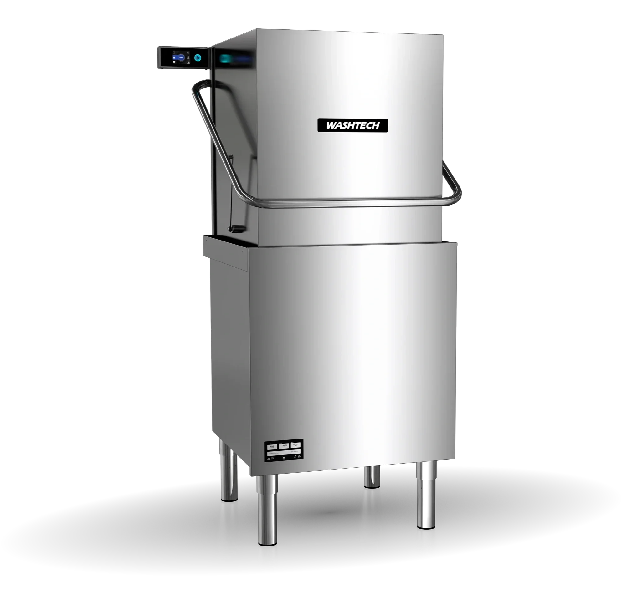 Washtech commercial dishwasher supplied and serviced by Worldwide CDM