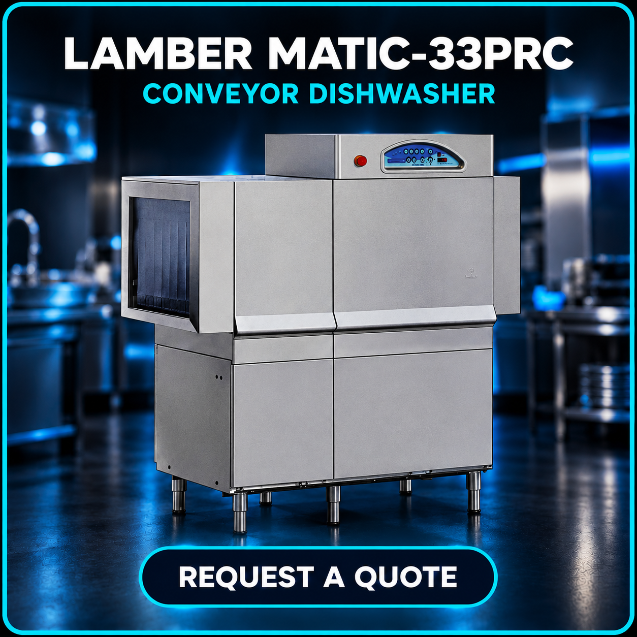 Lamber Conveyor Commercial Dishwasher Sales