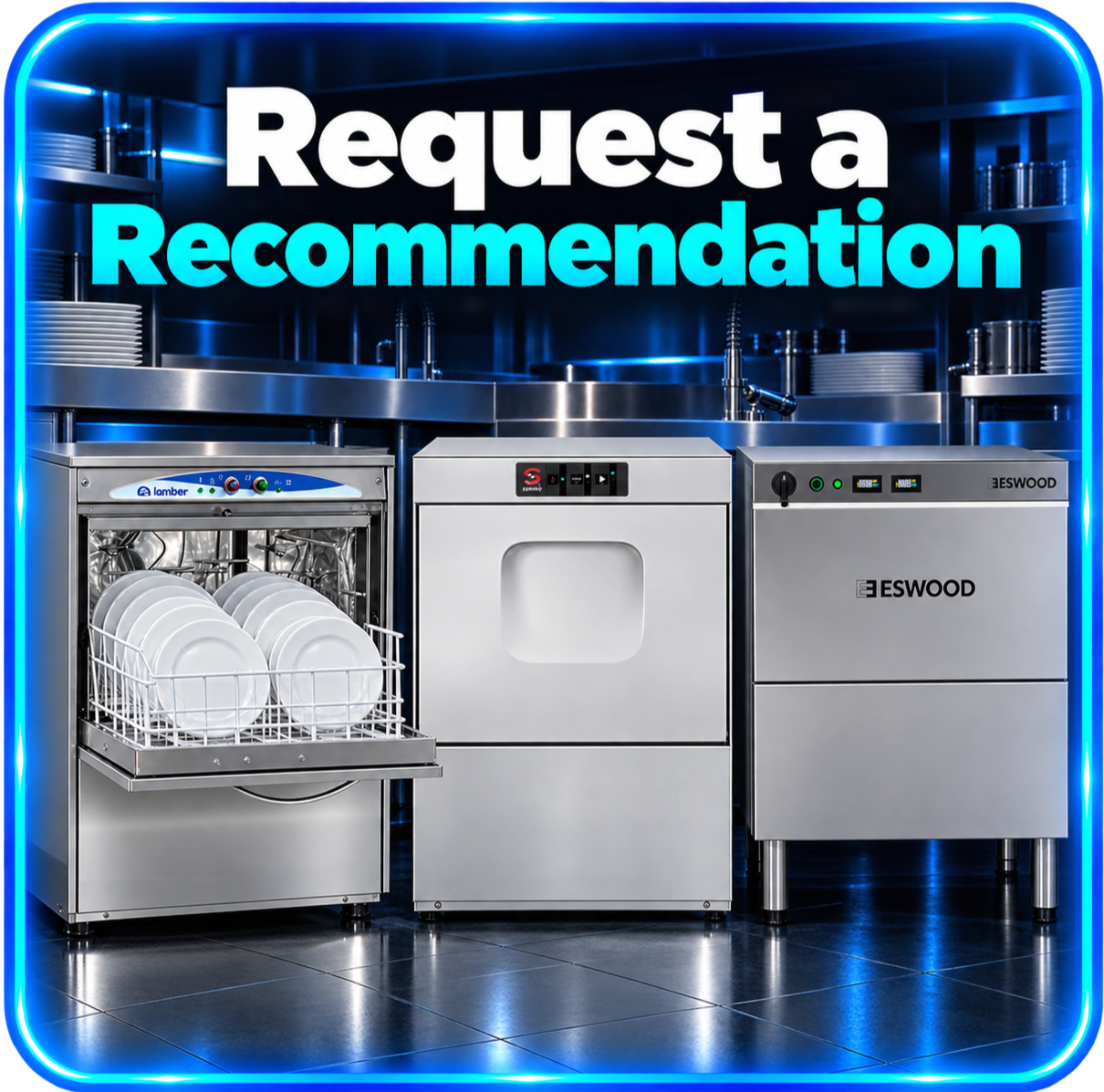 Request an underbench dishwasher recommendation