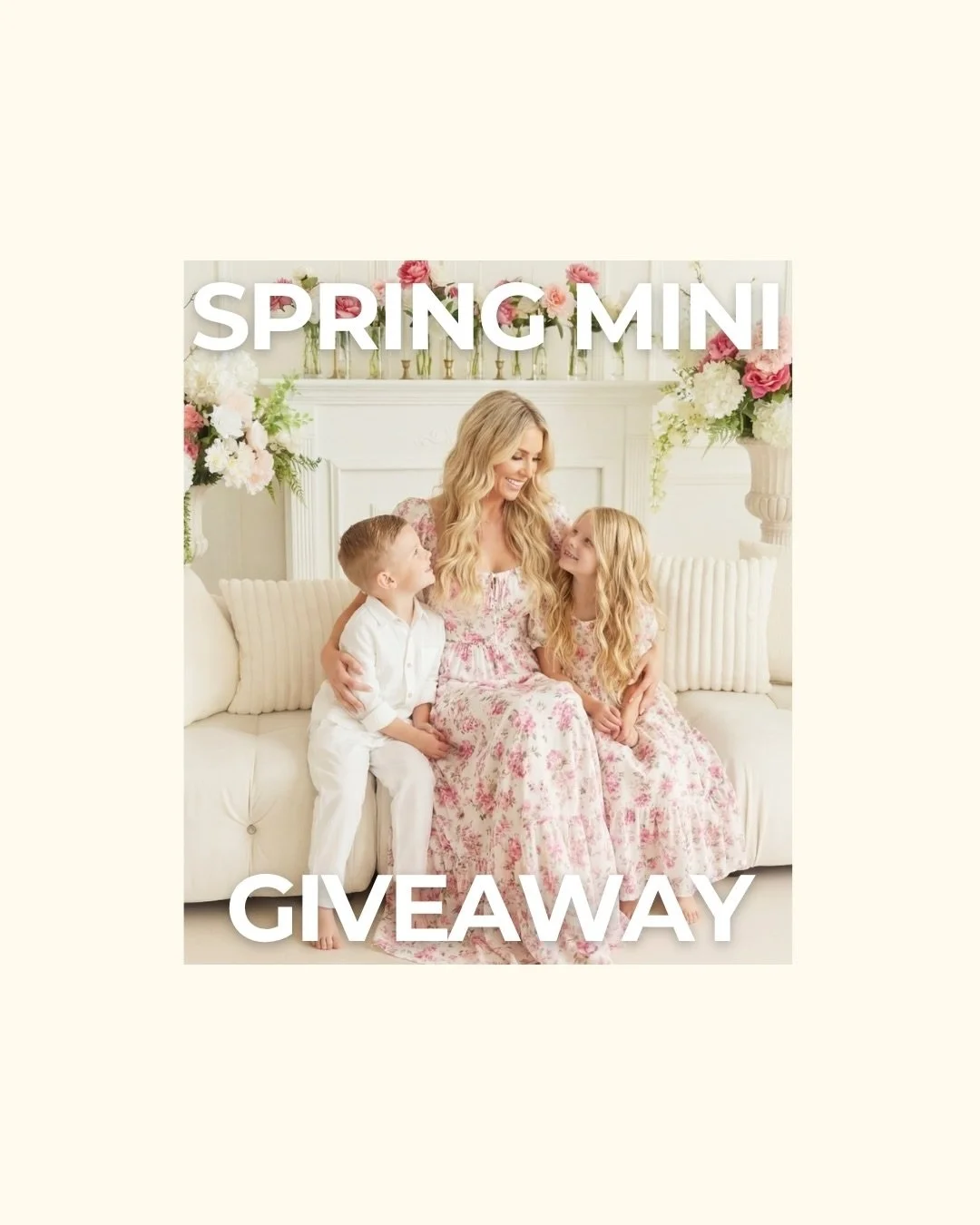 Hey Chicago, this one&rsquo;s for you. We&rsquo;re giving away 2 spring mini sessions (worth $250 each). Just in time for Mother&rsquo;s Day. 

HOW TO ENTER:
🌸Like this post
🌸Tag 2 moms in the comments
🌸Follow both @enji.batug + @studio600chicago 