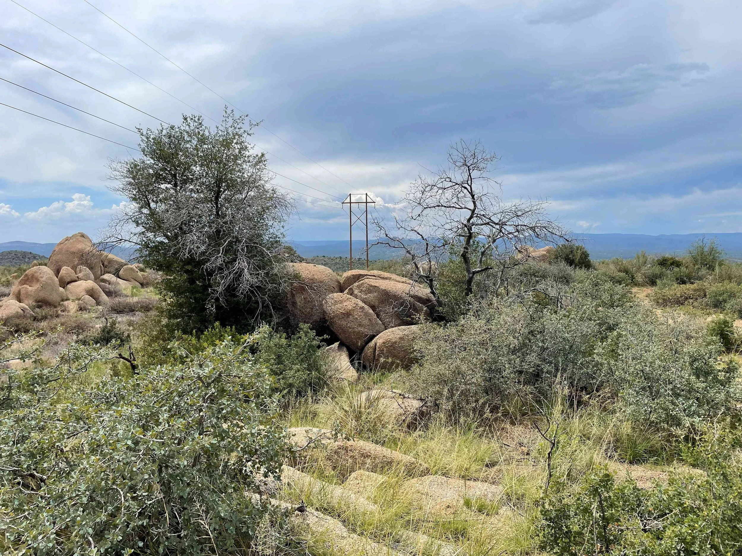 Rocky homesite in the desert mountains
