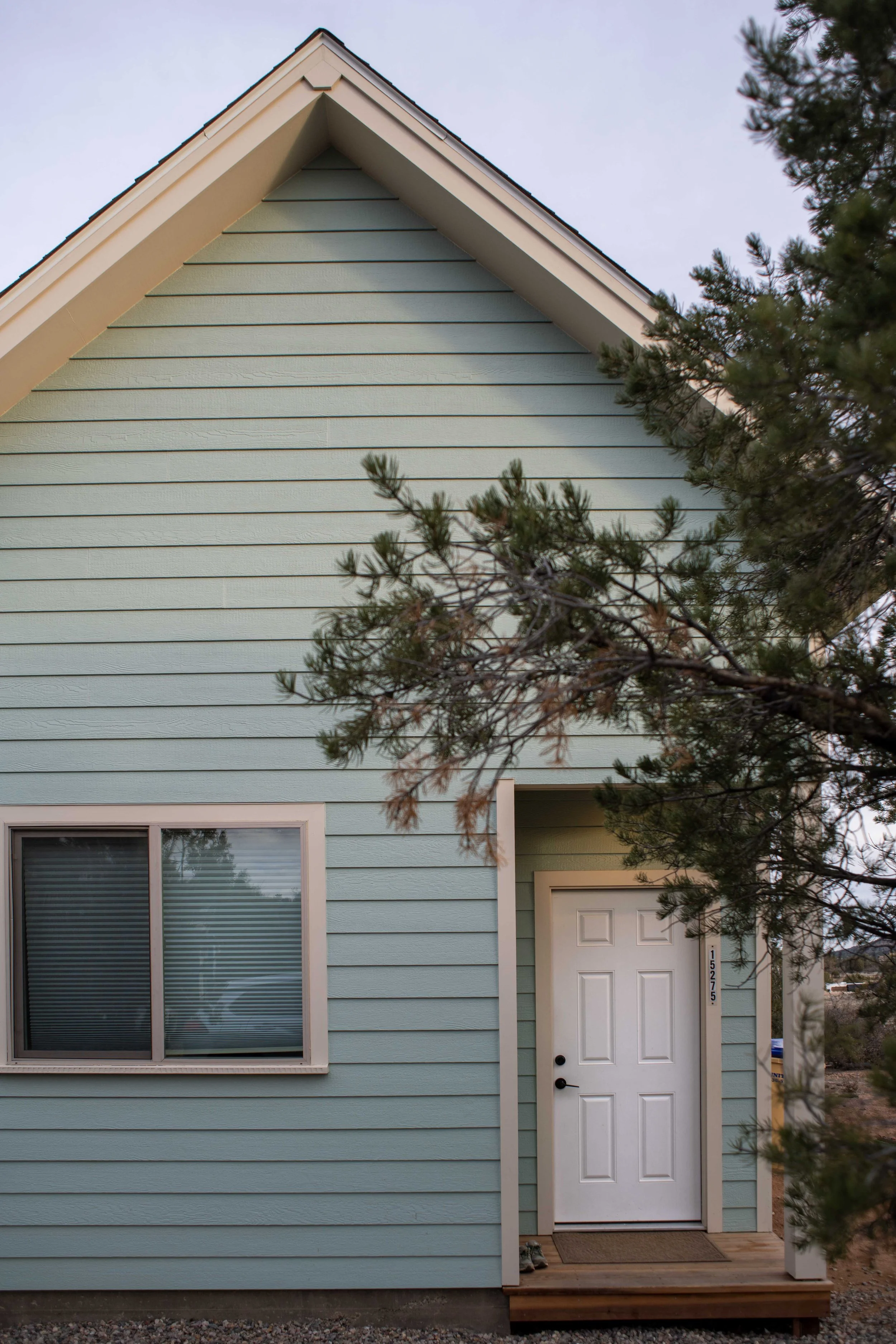 Big box store budget entry door