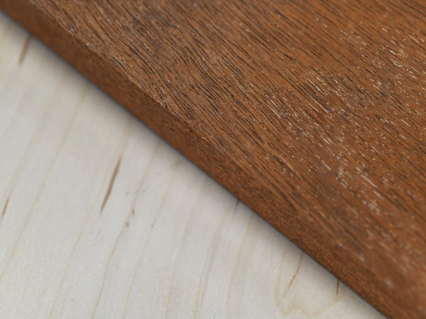 mahogany and maple hardwood for cabinet building