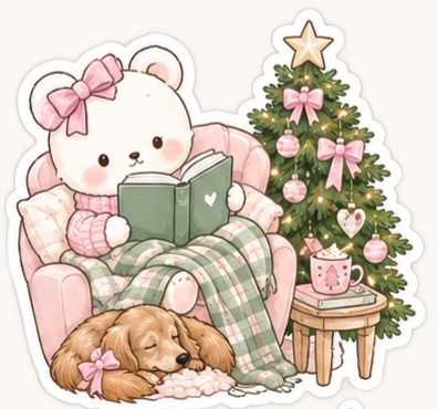 Mallowboo Cozy Christmas Sticker