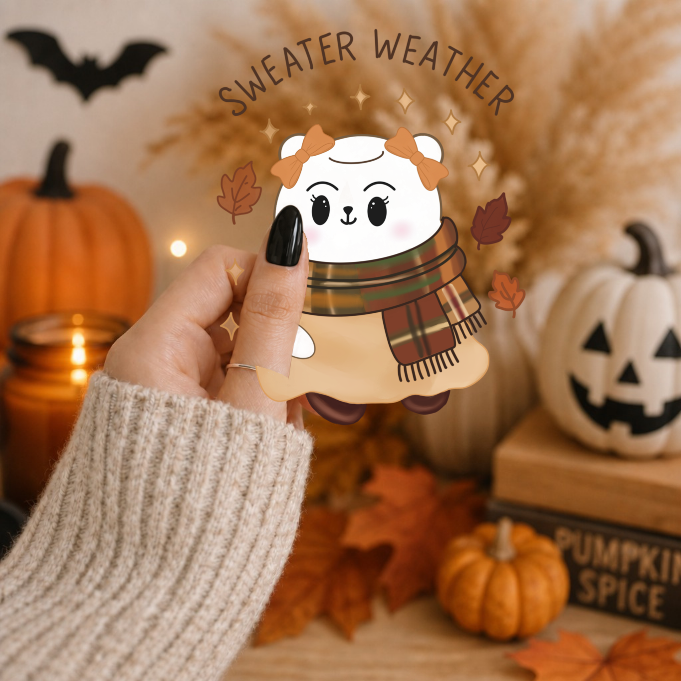 Mallowboo Sweater Weather Sticker