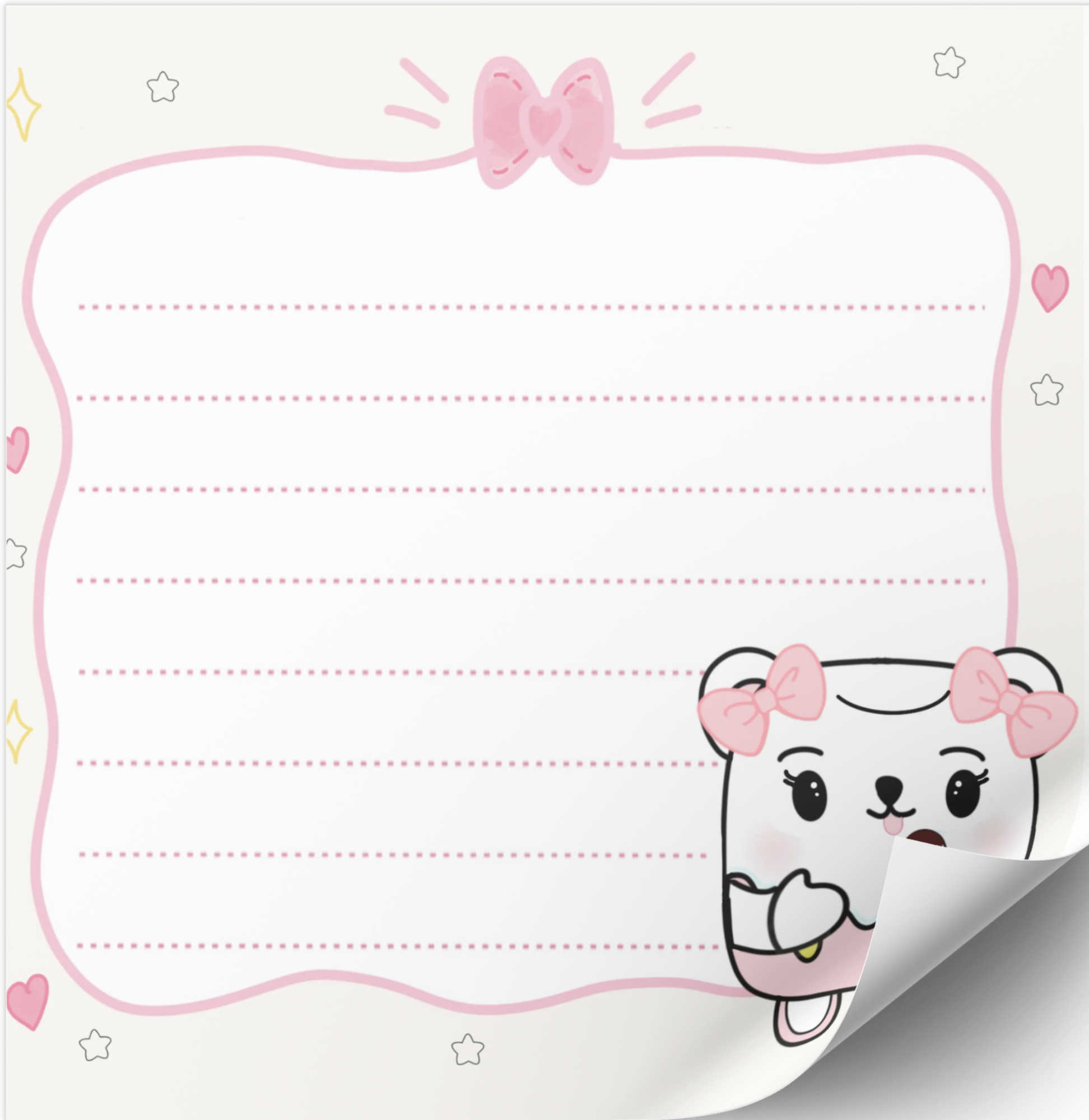 Mallowboo's Sweet Delight Notepad
